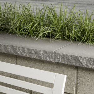 36" x 6" x 3" Split-Face Window Sill Grey