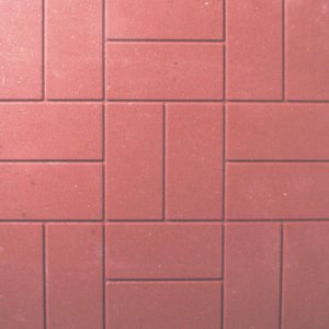 16" x 16" x 1.77" Standard Press Red