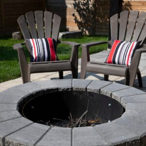 Garden Wedge Lock Fire Pit Kit